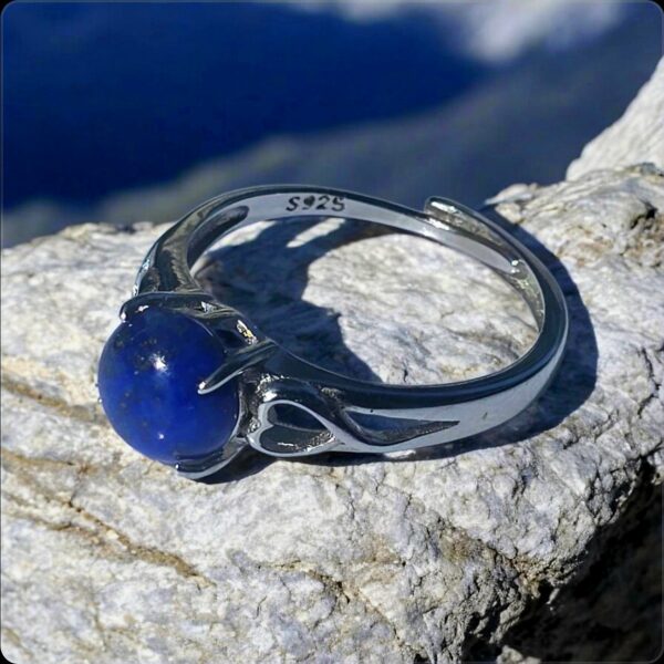 Bague Valentina – Argent 925 & Pierres Naturelles – Image 3