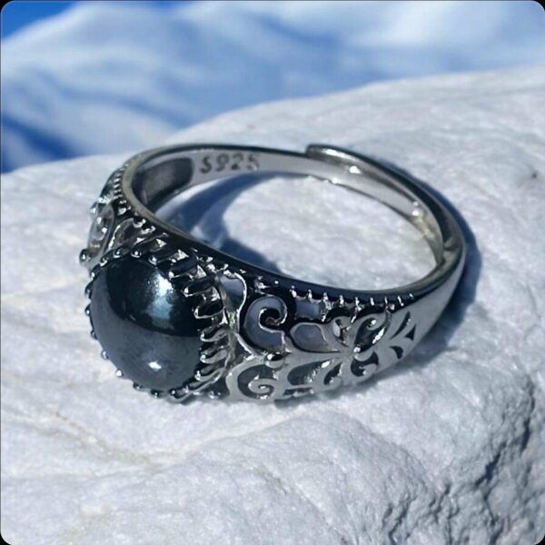 Bague KÉOLA – Argent 925 & Pierres Naturelles – Image 2